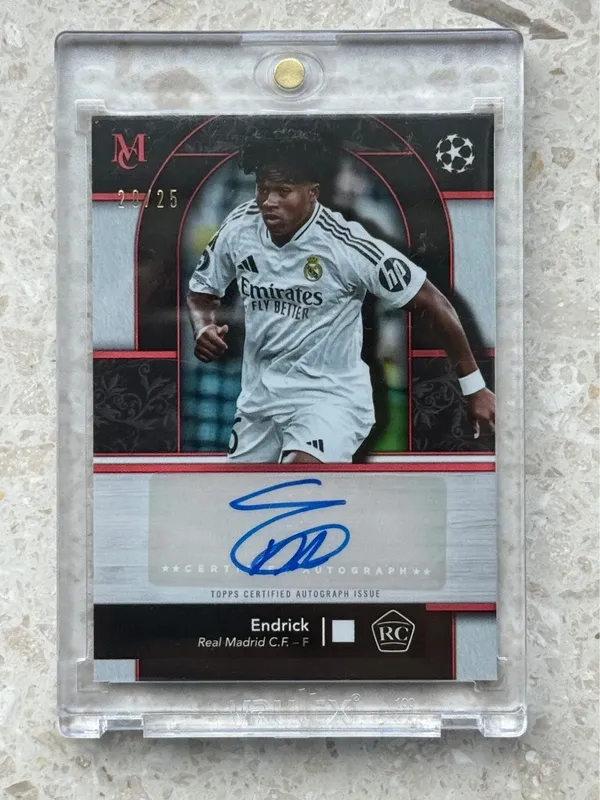 Topps museum collection - Endrick autograph /25 RC