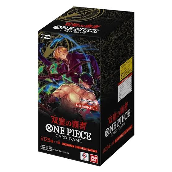 One Piece | Wings of the Captain Japanse Booster Box – OP06 | 24 Packs | 144 Kaarten